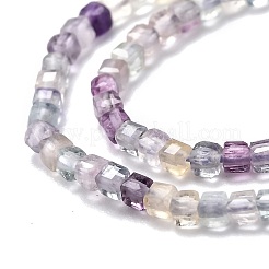 Природного флюорита бисер нитей&nbsp;LS-G-H266-21