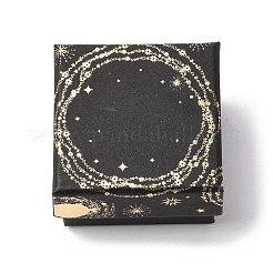 Boîtes cadeaux en carton imprimées soleil lune étoile&nbsp;CBOX-F006-01A