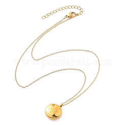 Colliers avec pendentif constellation en acier inoxydable 304 et zircone cubique transparente&nbsp;NJEW-R021-02G-04