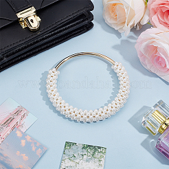 Ручки кошелька из акрила с имитацией жемчуга&nbsp;FIND-WH20015-027A