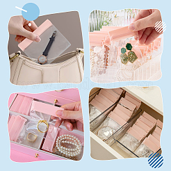 Прозрачная упаковка из eva пакеты с застежкой-молнией ABAG-WH0032-92A