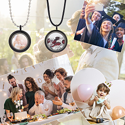 3 шт. 3 подвески-медальоны из нержавеющей стали 304&nbsp;FIND-UN0001-83EB