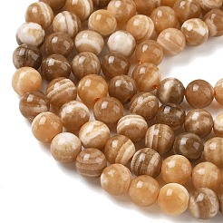 Cuentas de calcita naturales hebras&nbsp;LS-GG-CBA23C7-A01-6mm
