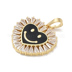 Покрытие стойки латунь микропаве прозрачные подвески из кубического циркония KK-A224-15G-01