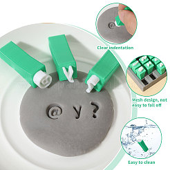 Juegos de sellos de arcilla de plástico con letras minúsculas&nbsp;DIY-WH0591-269A