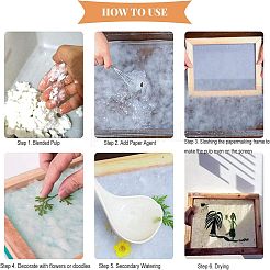 Fabrication de papier en bois&nbsp;DIY-FH0001-20