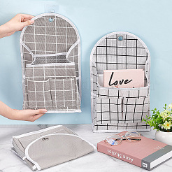 3 комплект 3-х стильных льняных прикроватных тумбочек для студенческого общежития AJEW-WR0001-84