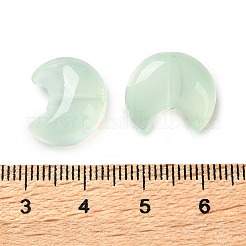 Perles de verre transparentes de peinture de cuisson&nbsp;DGLA-F003-01K
