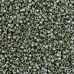 MIYUKIデリカビーズ  シリンダー  日本製シードビーズ  11/0  （db1566)不透明アボカド光沢  1.3x1.6mm  穴：0.8mm  約2000PCS /ボトル  10 G /ボトル&nbsp;SEED-JP0008-DB1566