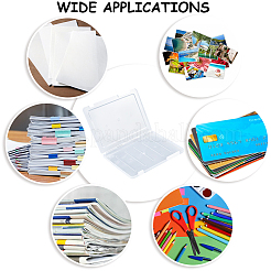 Прозрачные пластиковые упаковочные коробки с откидной крышкой&nbsp;AJEW-WH20060-90A