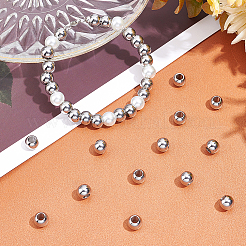 200 шт. 201 нержавеющая сталь разделительные бусины&nbsp;STAS-DC0015-02