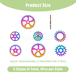 Подвески из сплава с покрытием в 36 стилях PALLOY-DC0001-19