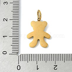 304 Edelstahl-Emaille-Anhänger&nbsp;STAS-A145-01L-G
