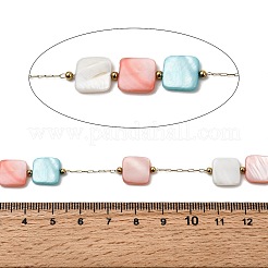 Квадратные звенья цепей ручной работы из нержавеющей стали 304 CHS-L032-02G