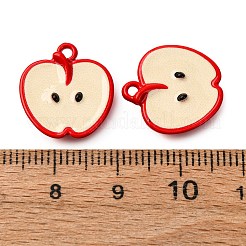 Подвески из сплава краски для выпечки FIND-G097-04F