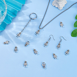 100 pièces pendentifs en alliage de style tibétain&nbsp;TIBE-DC0001-16