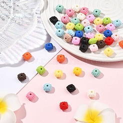 50 шт. Непрозрачные акриловые бусины&nbsp;OACR-YW0004-25