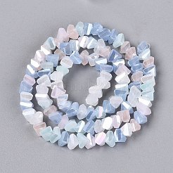 Imitazione placca perle di vetro giada fili&nbsp;EGLA-Q135-03A-A01