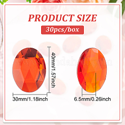 30шт самоклеящиеся акриловые наклейки со стразами FIND-FG0001-94C