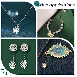 12 шт. подвески из нержавеющей стали 201 STAS-UN0054-39