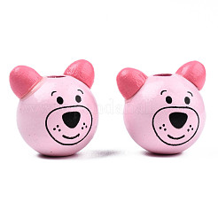 Натуральные деревянные бусы WOOD-S040-31-06