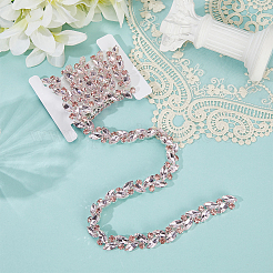 1 ярд железных цепочек со стразами DIY-CY0002-03