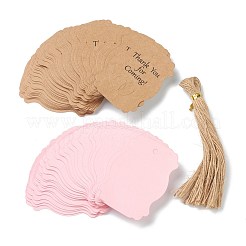 Бумажные двусторонние бирки&nbsp;DIY-F080-01A