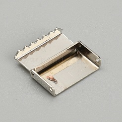 Обжимные концы ленты из цинкового сплава&nbsp;FIND-WH0126-13E-P