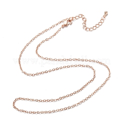 Colliers en laiton&nbsp;X-NJEW-K123-05RG