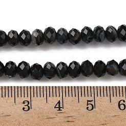 Натуральные полосатые агатовые бусы&nbsp;G-D344-A34-01