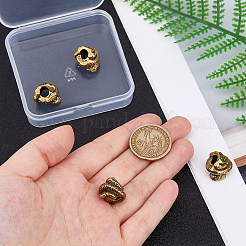 4 шт. латунные европейские бусины KK-DC0004-82