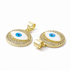 Покрытие стойки латунь микропаве прозрачные подвески из кубического циркония ZIRC-C041-29G