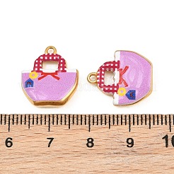 Pendentifs en acier inoxydable 304 émaillé imprimé&nbsp;SA-CBADC81-18G-01