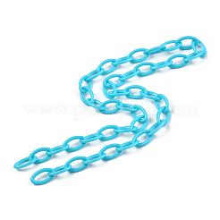 Chaînes de câble en plastique abs&nbsp;KY-E007-01G