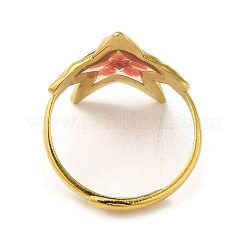 Открытое манжетное кольцо из нержавеющей стали 304 с ионным покрытием (IP)&nbsp;RJEW-C083-19G