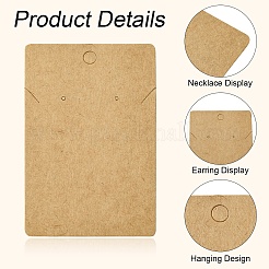 50 шт. прямоугольная крафт-бумага&nbsp;CDIS-YW0001-16A