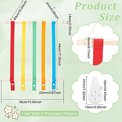 Подвесная рамка для хранения заколок HJEW-WH0248-138A