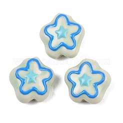 Фарфоровые эмалевые бусины ручной работы&nbsp;PORC-G016-06B