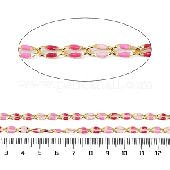 Цепи из латуни и эмали с ионным покрытием (IP) CHC-A008-01G-01