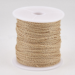 Chaînes de corde de fer recouvertes de laiton soudé&nbsp;CH-S125-07A-LG