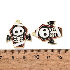 Подвески из сплава хэллоуина с эмалью&nbsp;LS-STAS-I354-01G-G