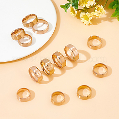 16 шт. набор из 8 колец из нержавеющей стали для женщин RJEW-UN0002-69