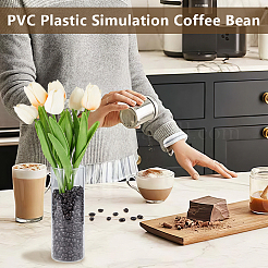 1000 г пластиковая имитация кофейного зерна из ПВХ&nbsp;AJEW-OC0015-14