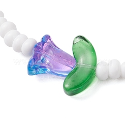 Bracelets extensibles en perles de rocaille en verre pour femmes&nbsp;BJEW-MZ00200-07