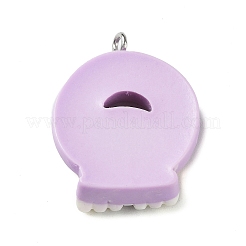 Непрозрачные подвески из искусственной смолы X-CRES-M027-01F