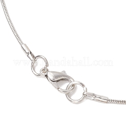 Подвеска в виде капли из морского сплава и граненого стекла&nbsp;NJEW-JN05915-02