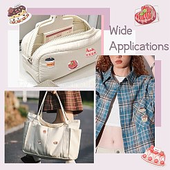 24 Stück 12 Stile Acrylabzeichen für Rucksackkleidung&nbsp;JEWB-CJC0011-02B