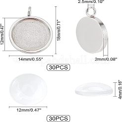 62шт набор для самостоятельного изготовления подвески из нержавеющей стали 304 DIY-UN0002-52P