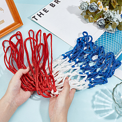 1шт полиэстеровая баскетбольная сетка AJEW-CN0002-48B