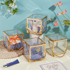 Складные прозрачные упаковочные коробки из ПВХ с горячим тиснением&nbsp;LS-CON-WH0123-24A-02